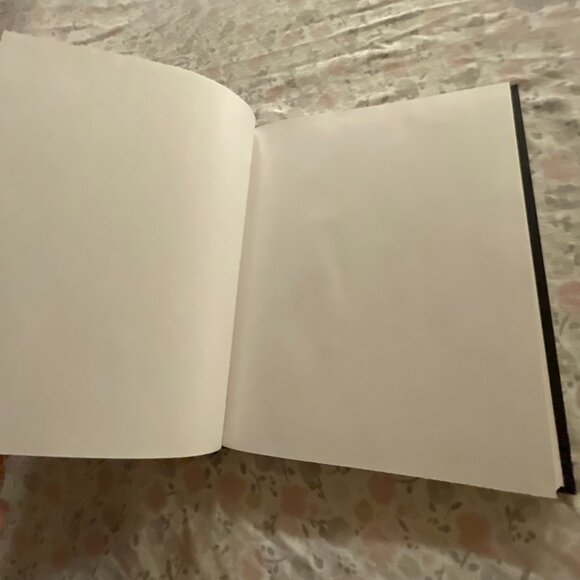 Black Hardcover BLANK, Unruled Journal - Never Used - Picture 3 of 7